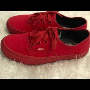 Red Vans